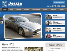 Tablet Screenshot of jessieinsurance.com